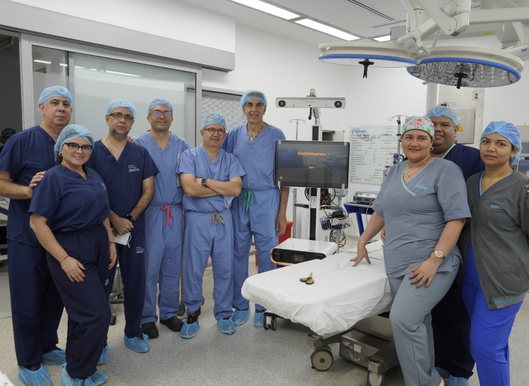 sistema robótico cori para reemplazo de rodilla